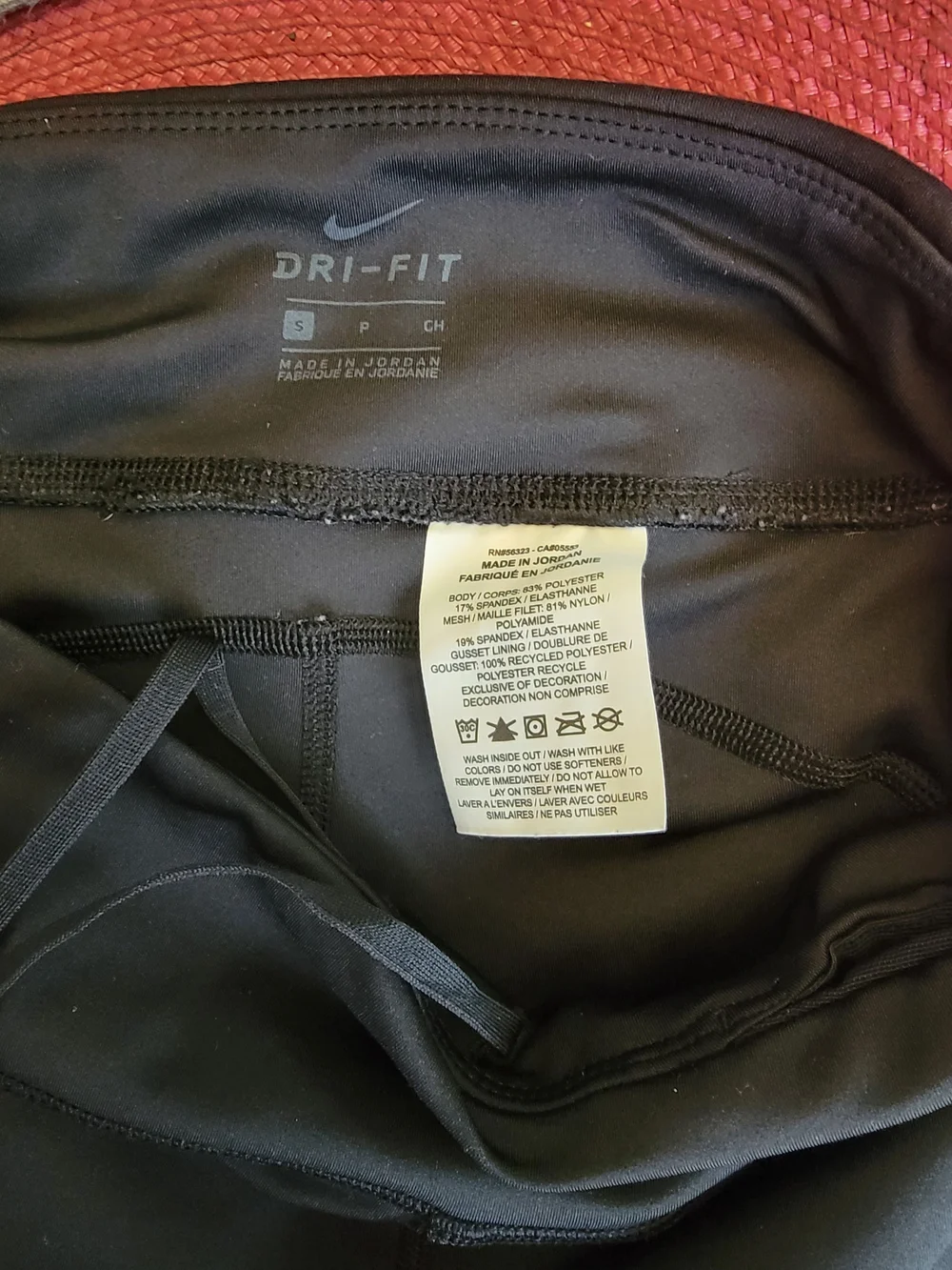 Nike Kids' Black Dri-FIT Athletic Leggings